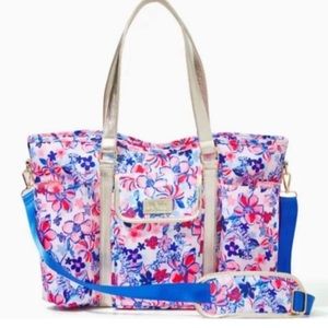 Lilly Pulitzer Party Like a Lobster insulated tote